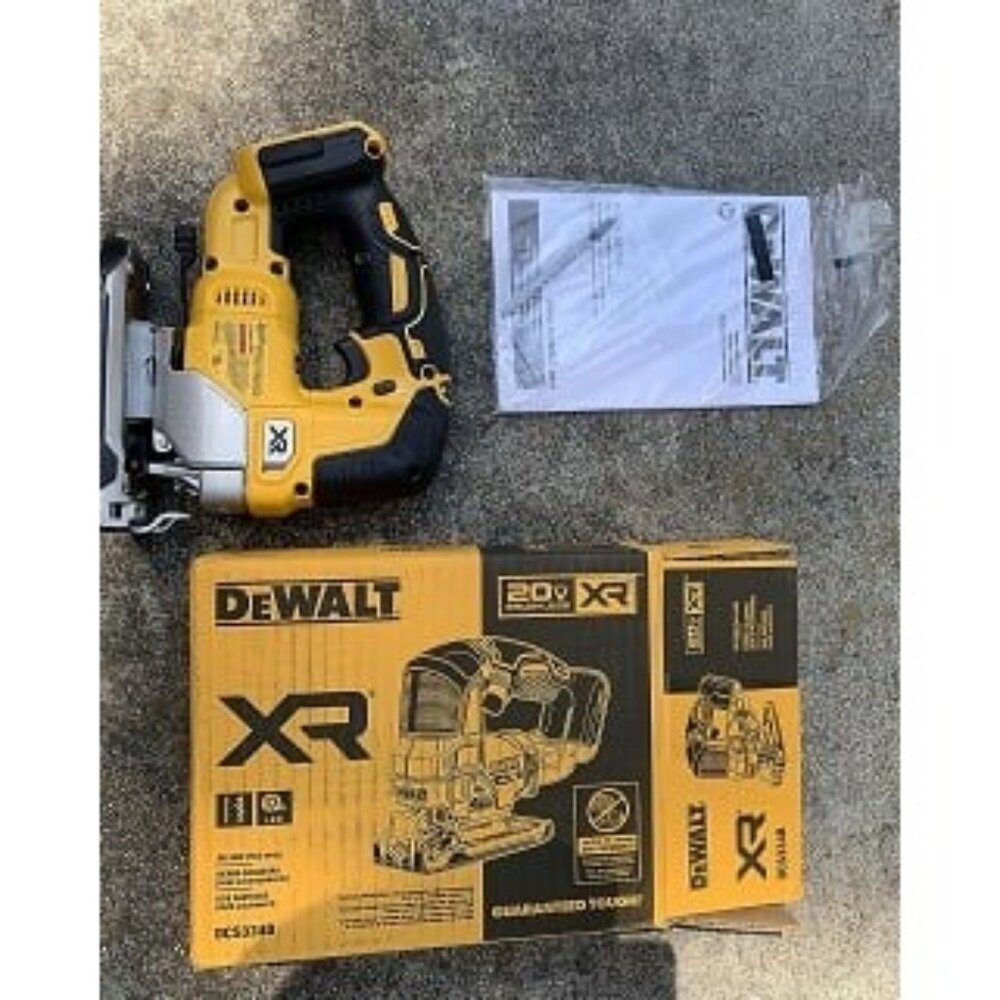 New 20V MAX XR Jig Saw, 3,200 Blade Speed, Cordless, Brushless Motor, LED Light